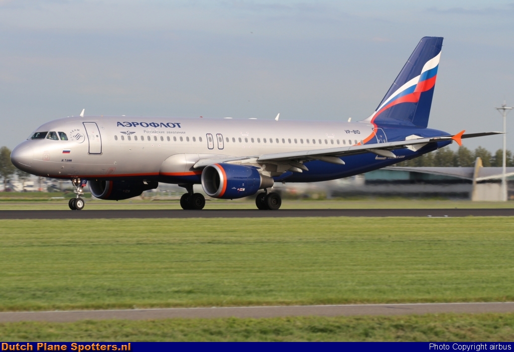 VP-BID Airbus A320 Aeroflot - Russian Airlines by airbus