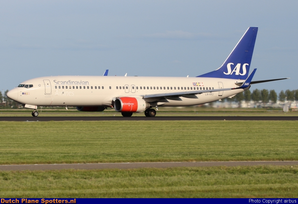 LN-RRJ Boeing 737-800 SAS Scandinavian Airlines by airbus