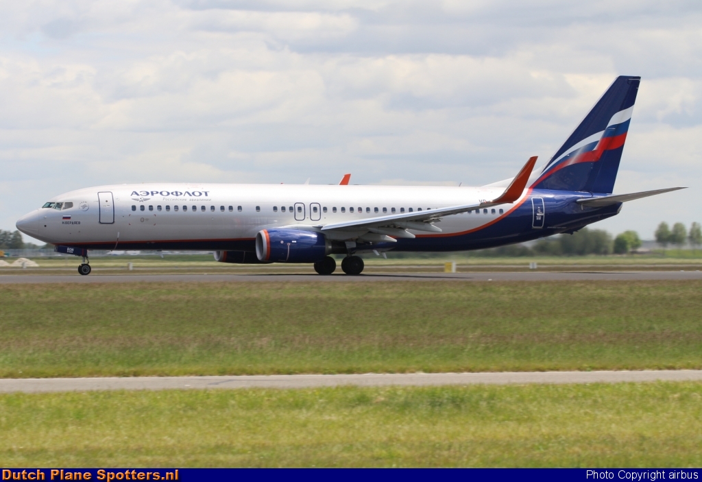 VP-BON Boeing 737-800 Aeroflot - Russian Airlines by airbus