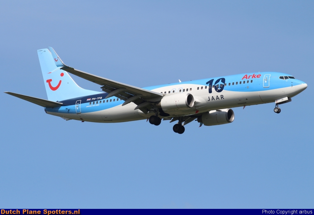 PH-TFB Boeing 737-800 ArkeFly by airbus