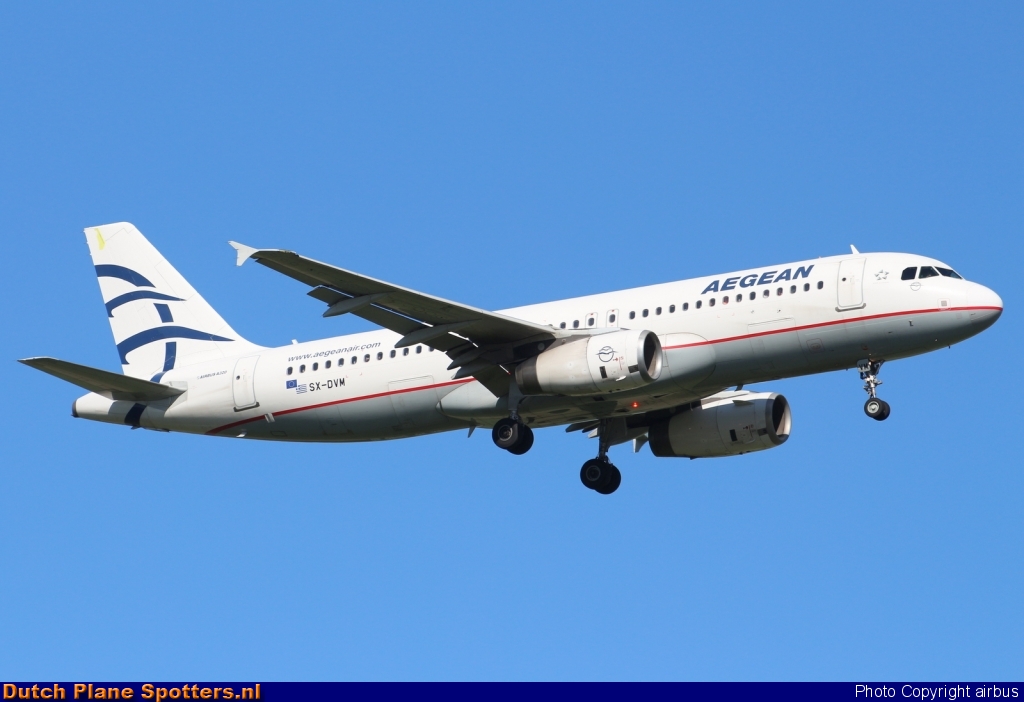 SX-DVM Airbus A320 Aegean Airlines by airbus