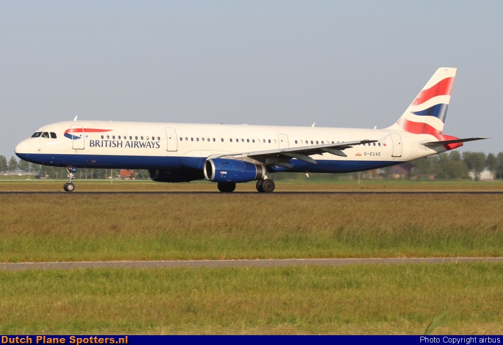 G-EUXE Airbus A321 British Airways by airbus
