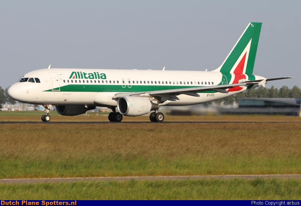 EI-DTL Airbus A320 Alitalia by airbus