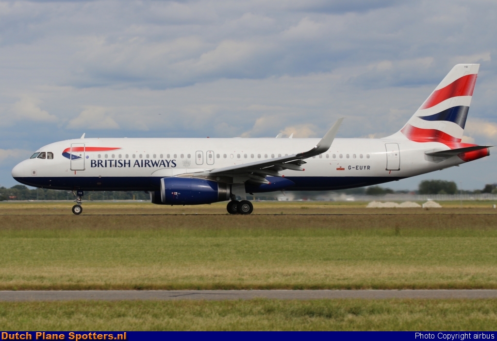 G-EUYR Airbus A320 British Airways by airbus