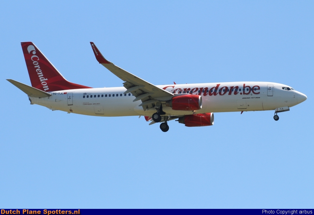 TC-TJL Boeing 737-800 Corendon Airlines by airbus
