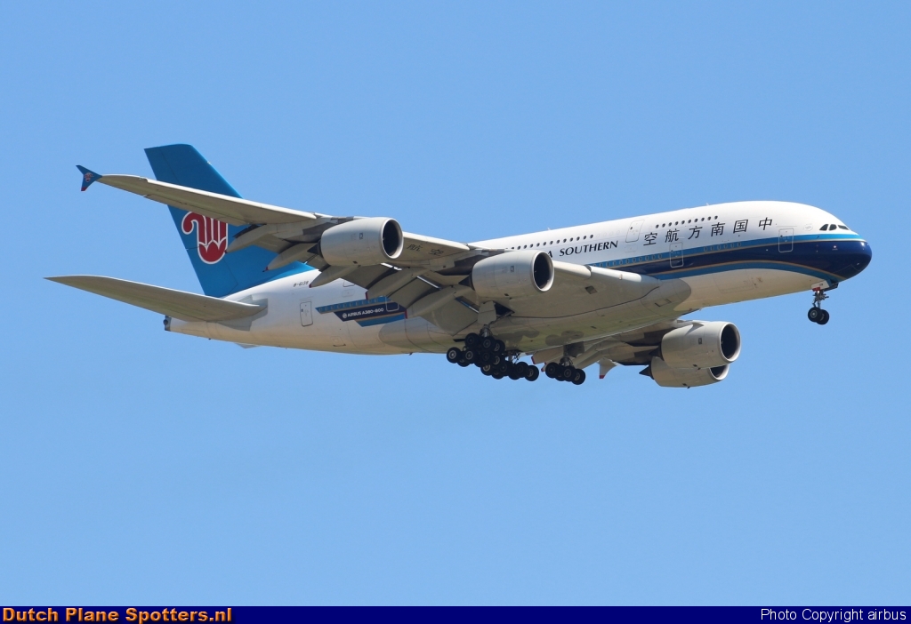 B-6138 Airbus A380-800 China Southern by airbus