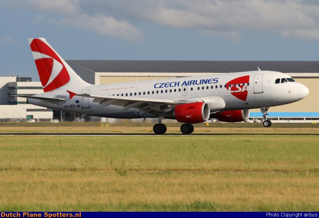 OK-NEO Airbus A319 CSA Czech Airlines by airbus