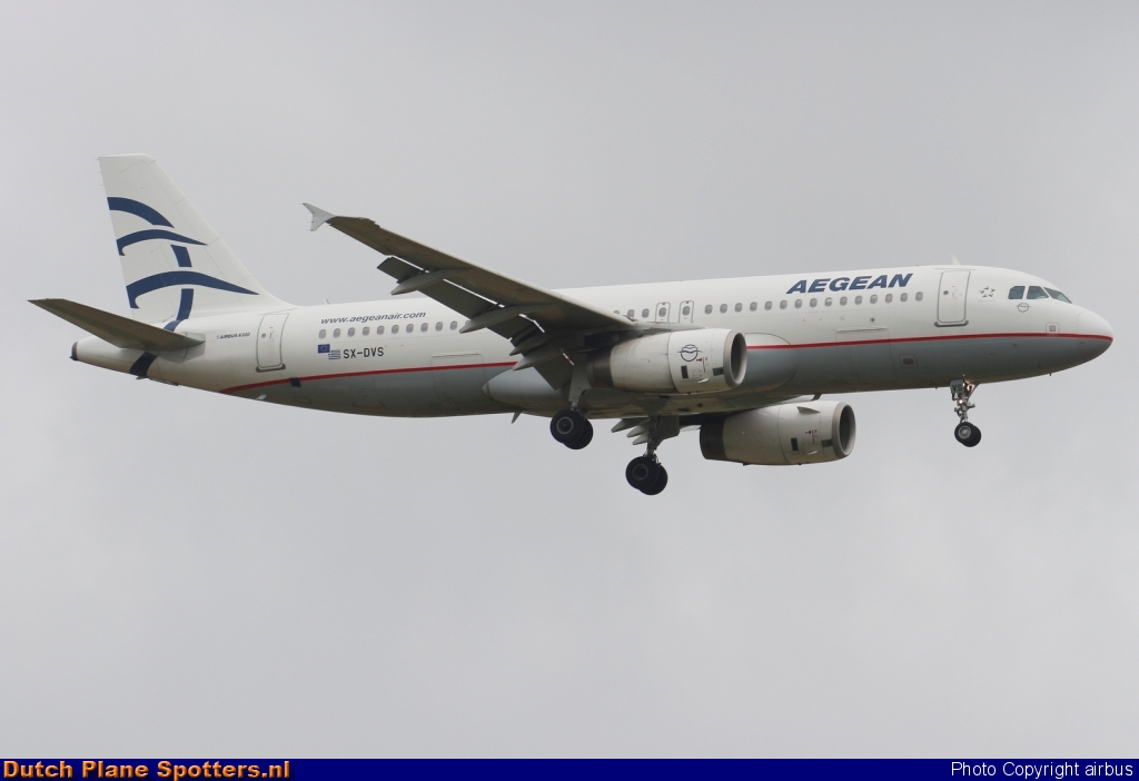 SX-DVS Airbus A320 Aegean Airlines by airbus