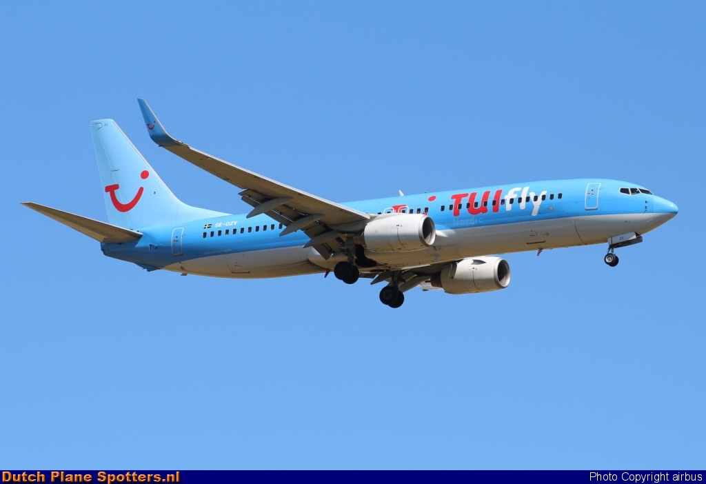 SE-DZV Boeing 737-800 TUIfly Nordic by airbus