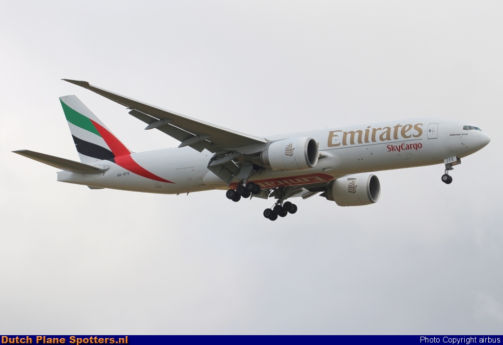 A6-EFE Boeing 777-F Emirates Sky Cargo by airbus