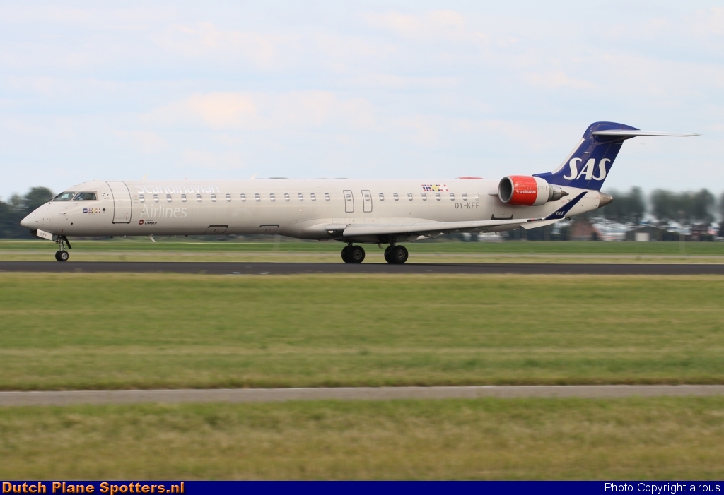 OY-KFF Bombardier Canadair CRJ900 Cimber A/S (SAS Scandinavian Airlines) by airbus