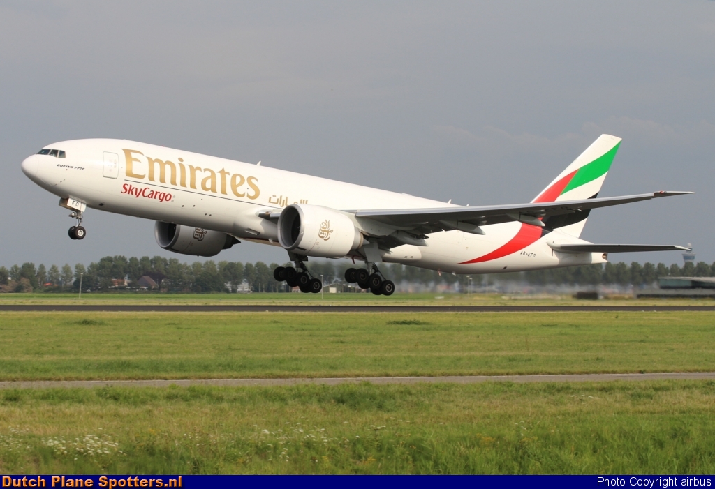A6-EFO Boeing 777-F Emirates Sky Cargo by airbus