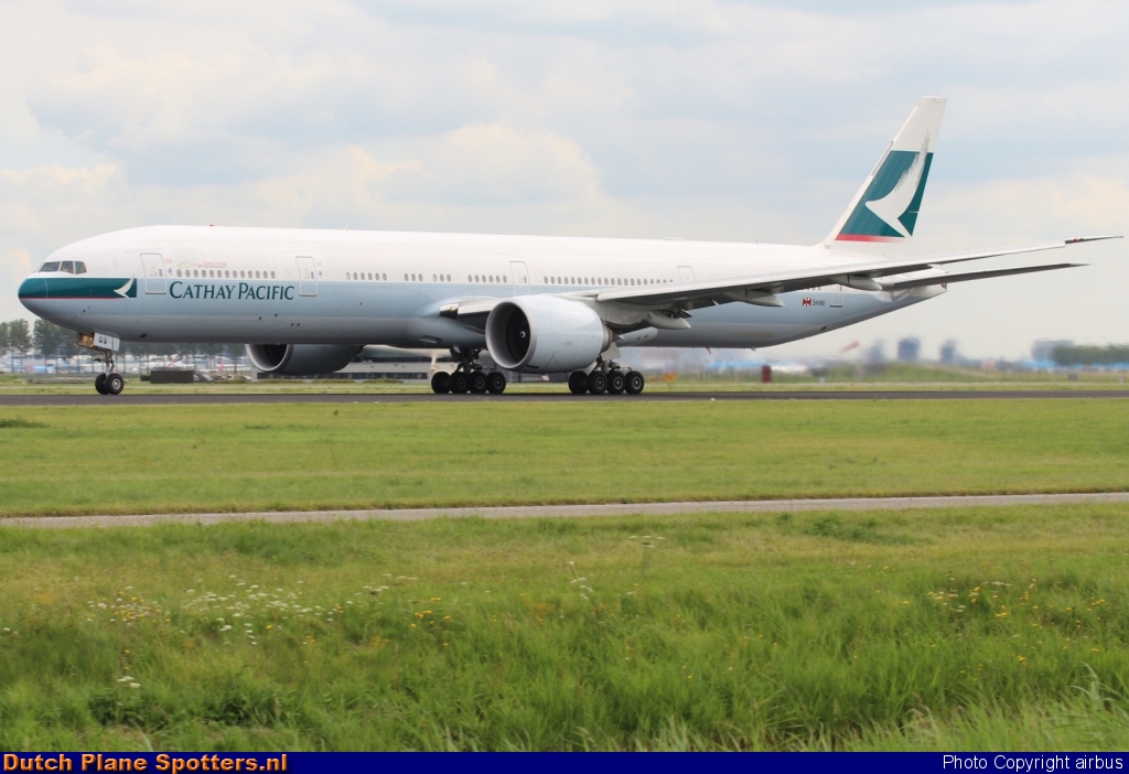 B-KQQ Boeing 777-300 Cathay Pacific by airbus