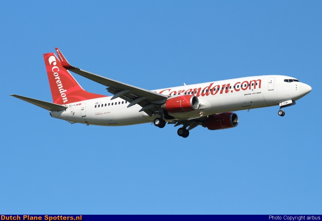 TC-TJM Boeing 737-800 Corendon Airlines by airbus