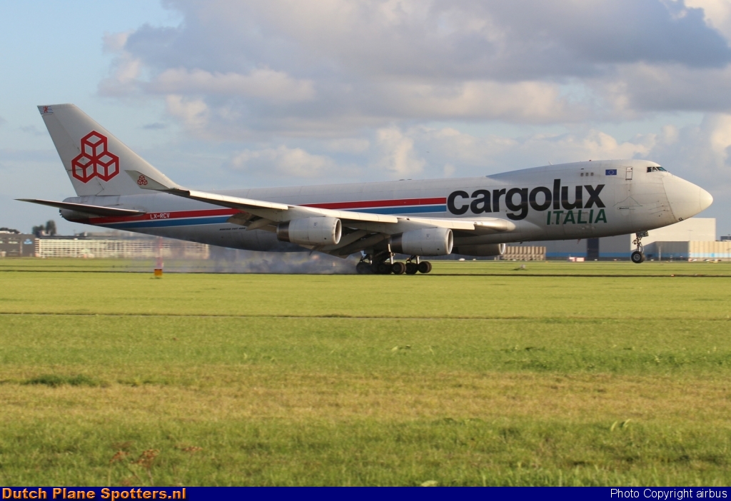 LX-RCV Boeing 747-400 Cargolux by airbus