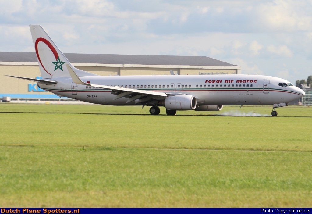 CN-RNJ Boeing 737-800 Royal Air Maroc by airbus