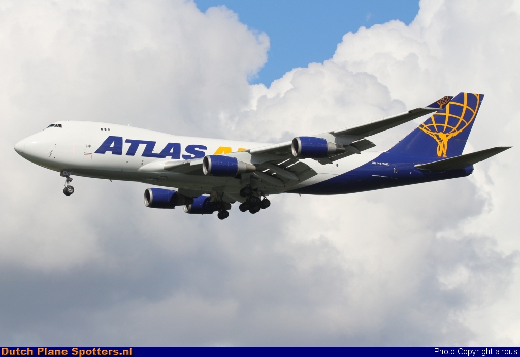 N475MC Boeing 747-400 Atlas Air by airbus