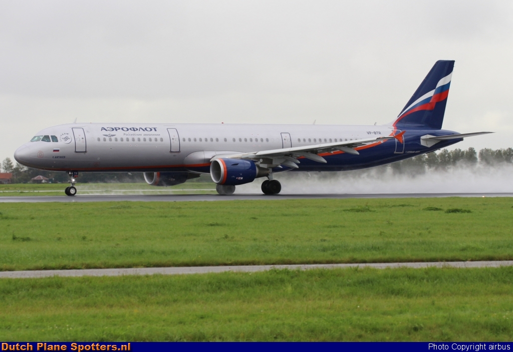 VP-BTR Airbus A320 Aeroflot - Russian Airlines by airbus