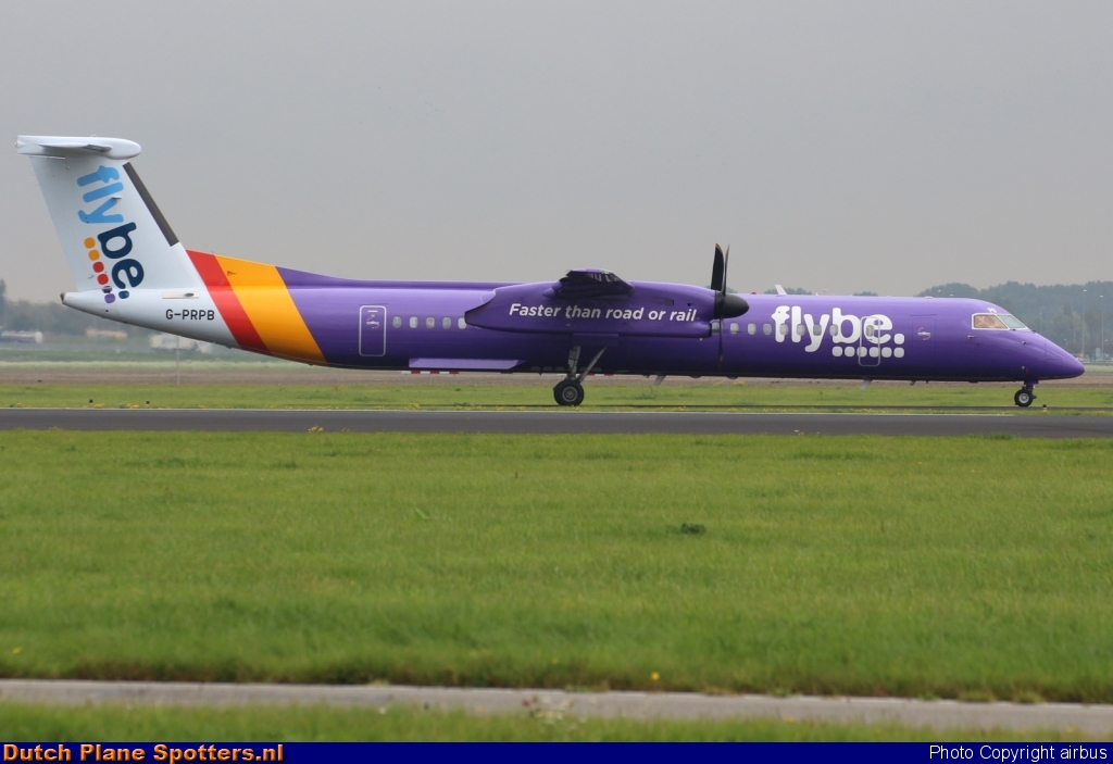 G-PRPB Bombardier Dash 8-Q400 Flybe by airbus