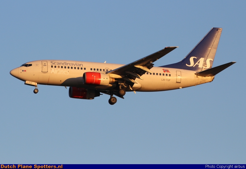 LN-TUF Boeing 737-700 SAS Scandinavian Airlines by airbus