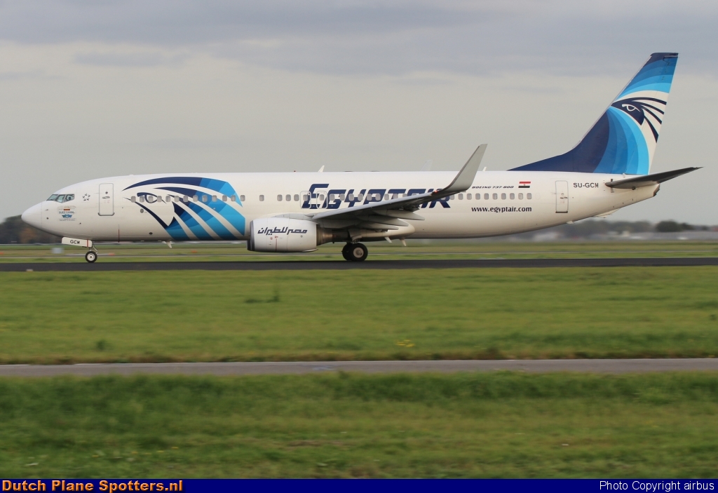 SU-GCM Boeing 737-800 Egypt Air by airbus
