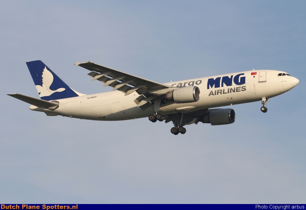 TC-MCD Airbus A300 MNG Cargo by airbus