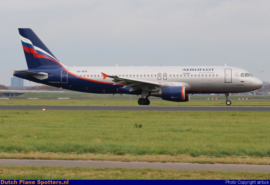 VQ-BCN Airbus A320 Aeroflot - Russian Airlines by airbus