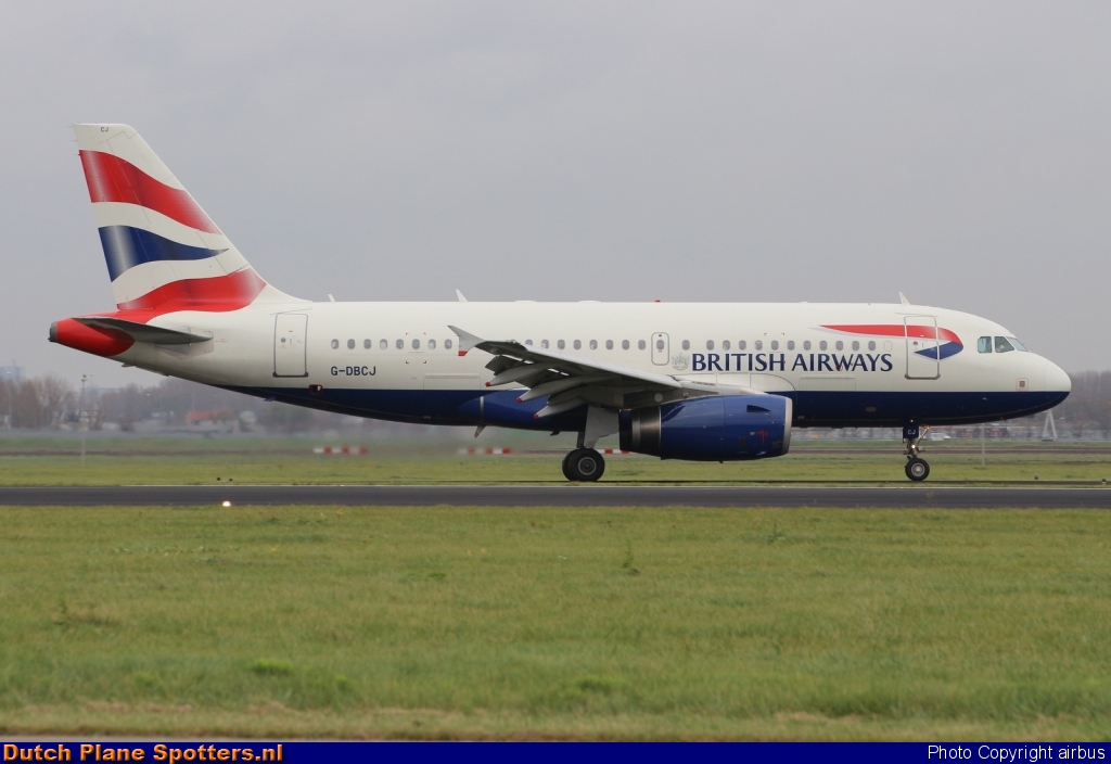 G-DBCJ Airbus A319 British Airways by airbus