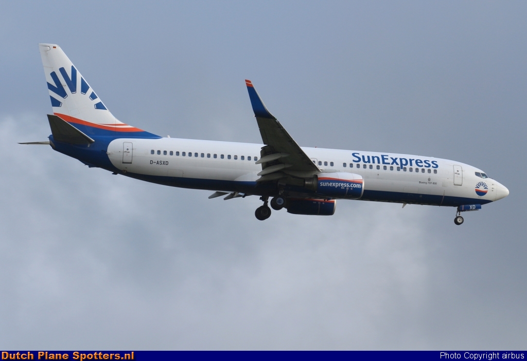 D-ASXD Boeing 737-800 SunExpress Germany by airbus