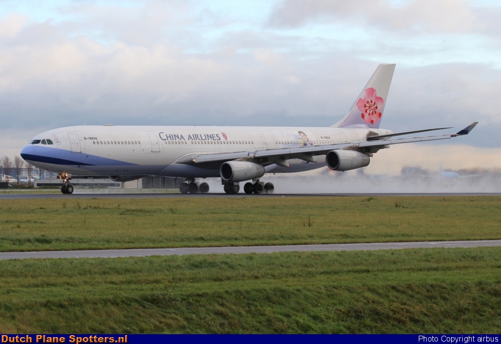 B-18806 Airbus A340-300 China Airlines by airbus