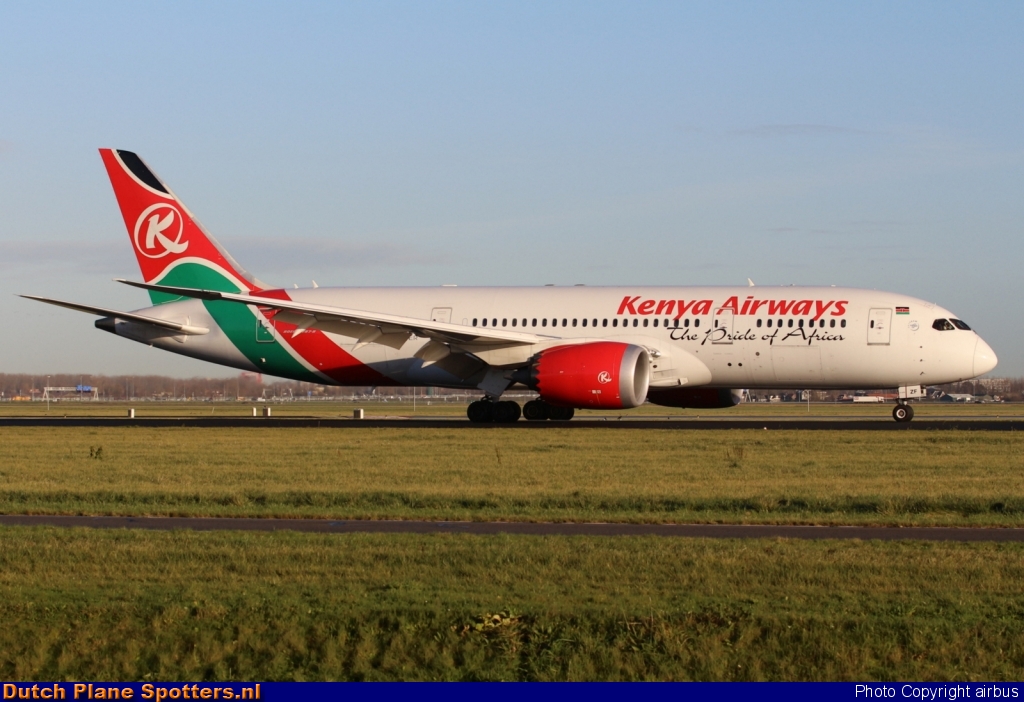 5Y-KZF Boeing 787-8 Dreamliner Kenya Airways by airbus