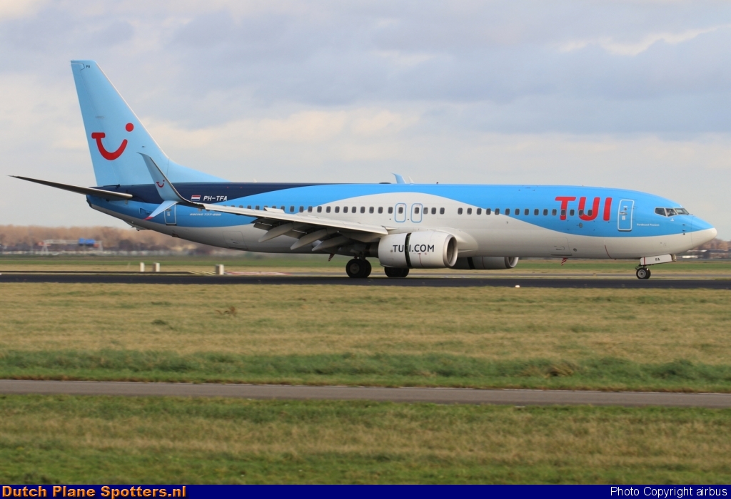 PH-TFA Boeing 737-800 TUI Airlines Netherlands by airbus