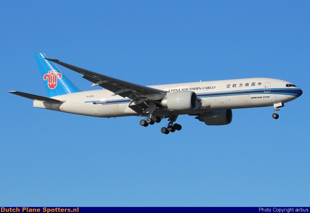 B-2028 Boeing 777-F China Southern Cargo by airbus