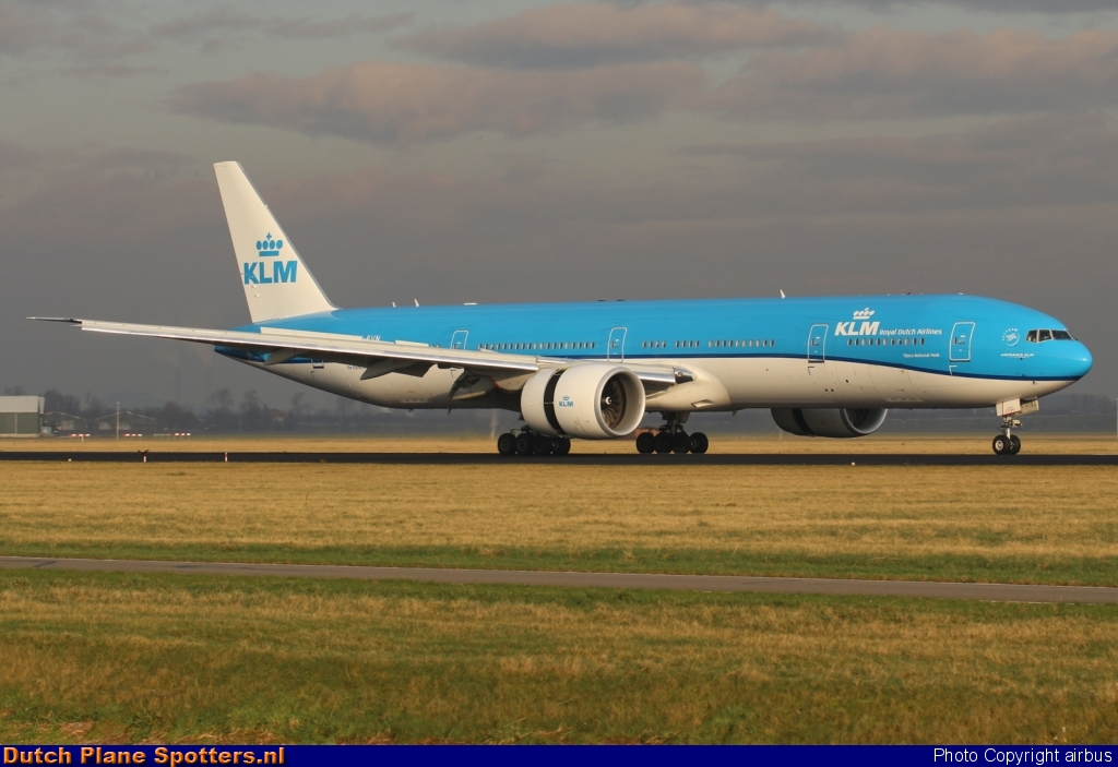 PH-BVN Boeing 777-300 KLM Royal Dutch Airlines by airbus