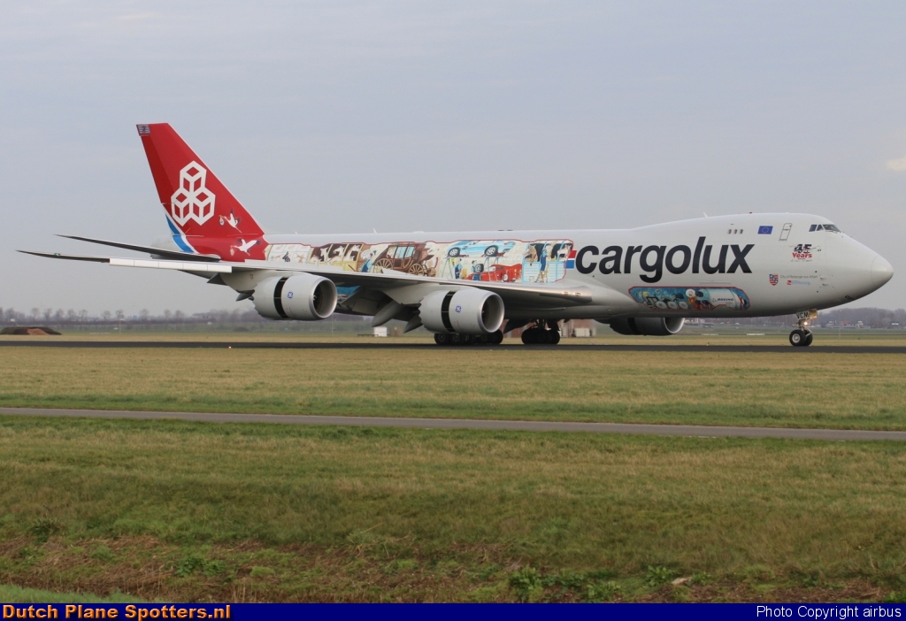 LX-VCM Boeing 747-8 Cargolux by airbus