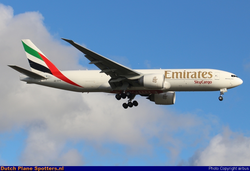 A6-EFN Boeing 777-F Emirates Sky Cargo by airbus