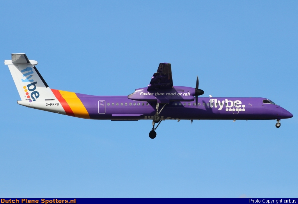 G-PRPB Bombardier Dash 8-Q400 Flybe by airbus
