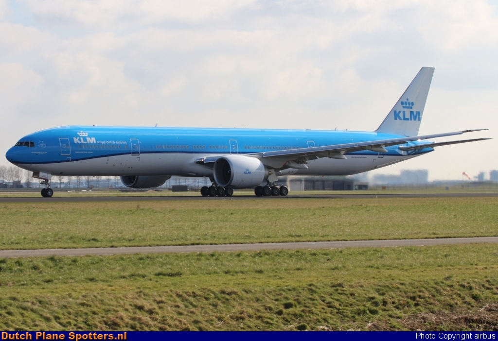 PH-BVP Boeing 777-300 KLM Royal Dutch Airlines by airbus
