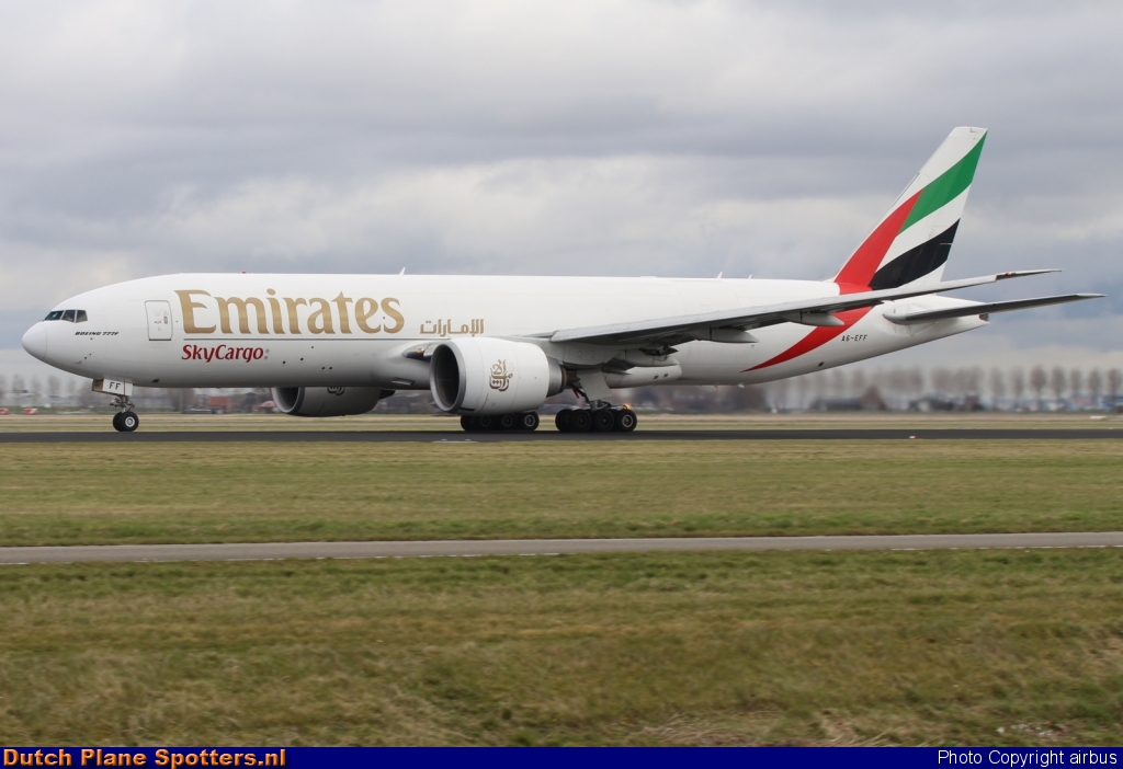 A6-EFF Boeing 777-F Emirates Sky Cargo by airbus