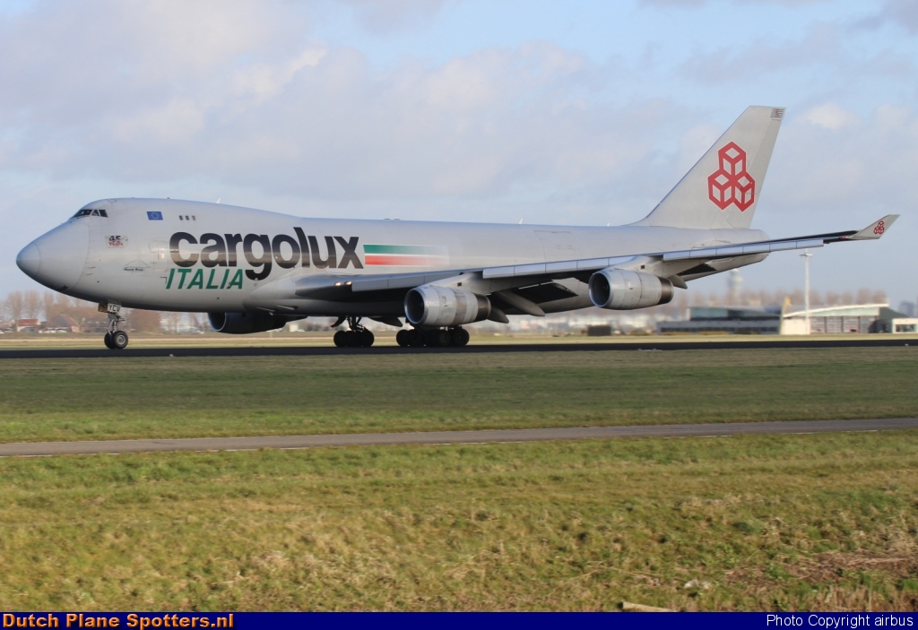 LX-YCV Boeing 747-400 Cargolux Italia by airbus