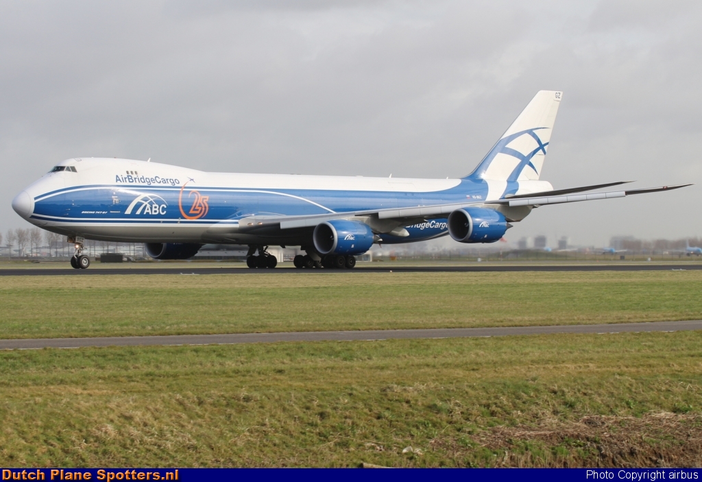 VQ-BGZ Boeing 747-8 AirBridgeCargo by airbus