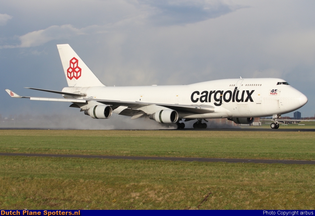 LX-DCV Boeing 747-400 Cargolux by airbus