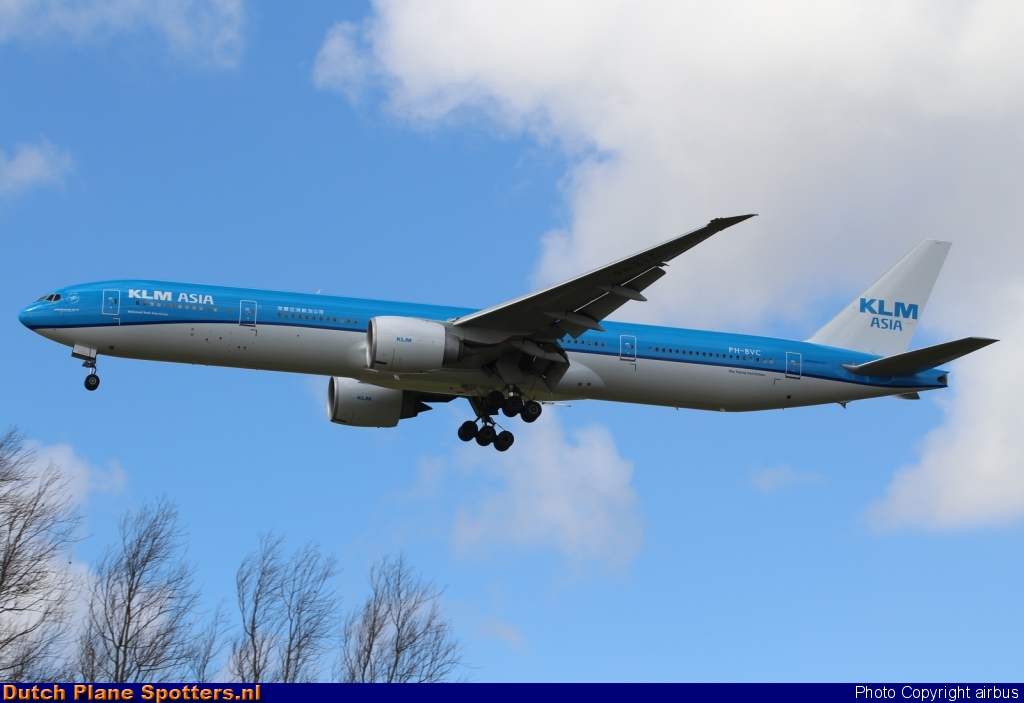 PH-BVC Boeing 777-300 KLM Asia by airbus