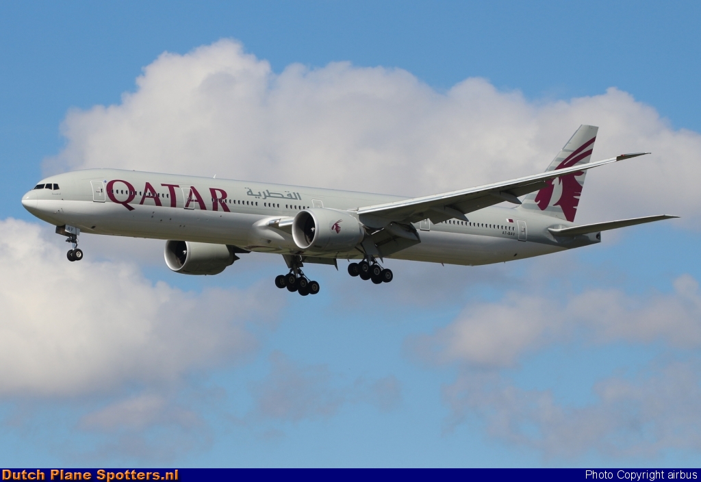 A7-BAV Boeing 777-300 Qatar Airways by airbus