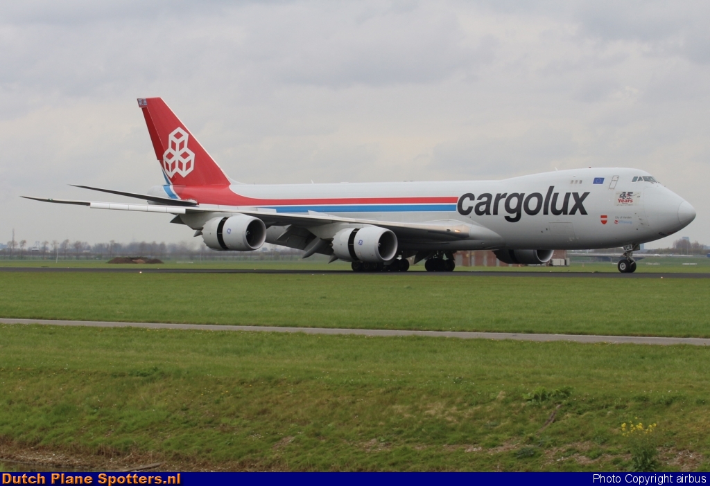 LX-VCA Boeing 747-8 Cargolux by airbus