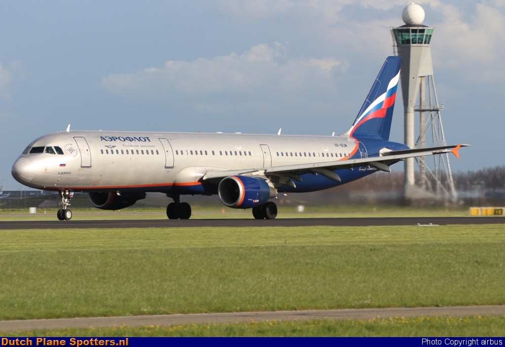 VP-BUM Airbus A321 Aeroflot - Russian Airlines by airbus