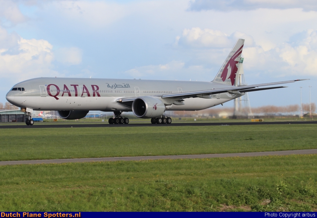 A7-BAY Boeing 777-300 Qatar Airways by airbus