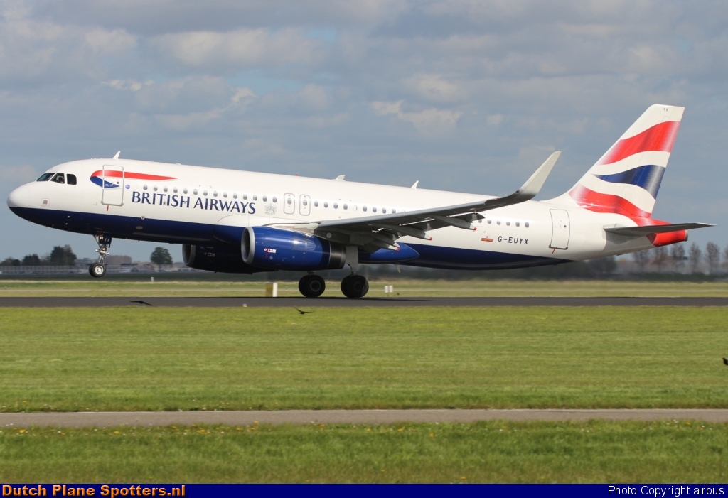 G-EUYX Airbus A320 British Airways by airbus