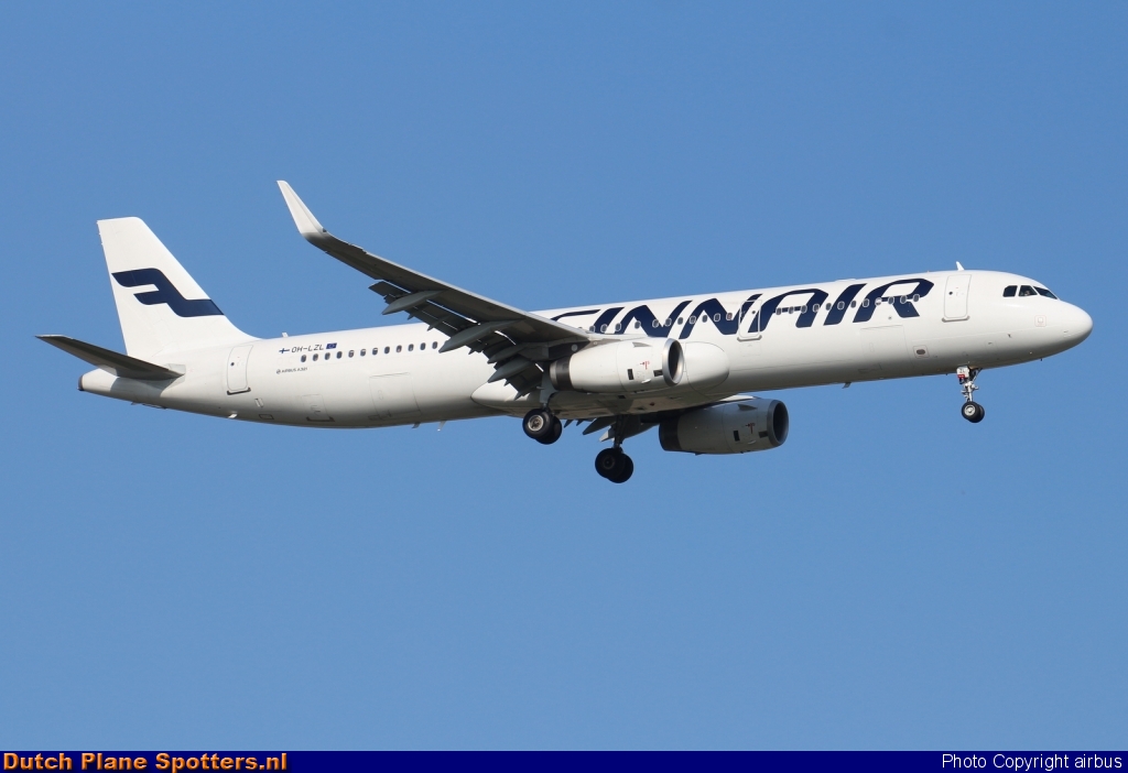 OH-LZL Airbus A321 Finnair by airbus