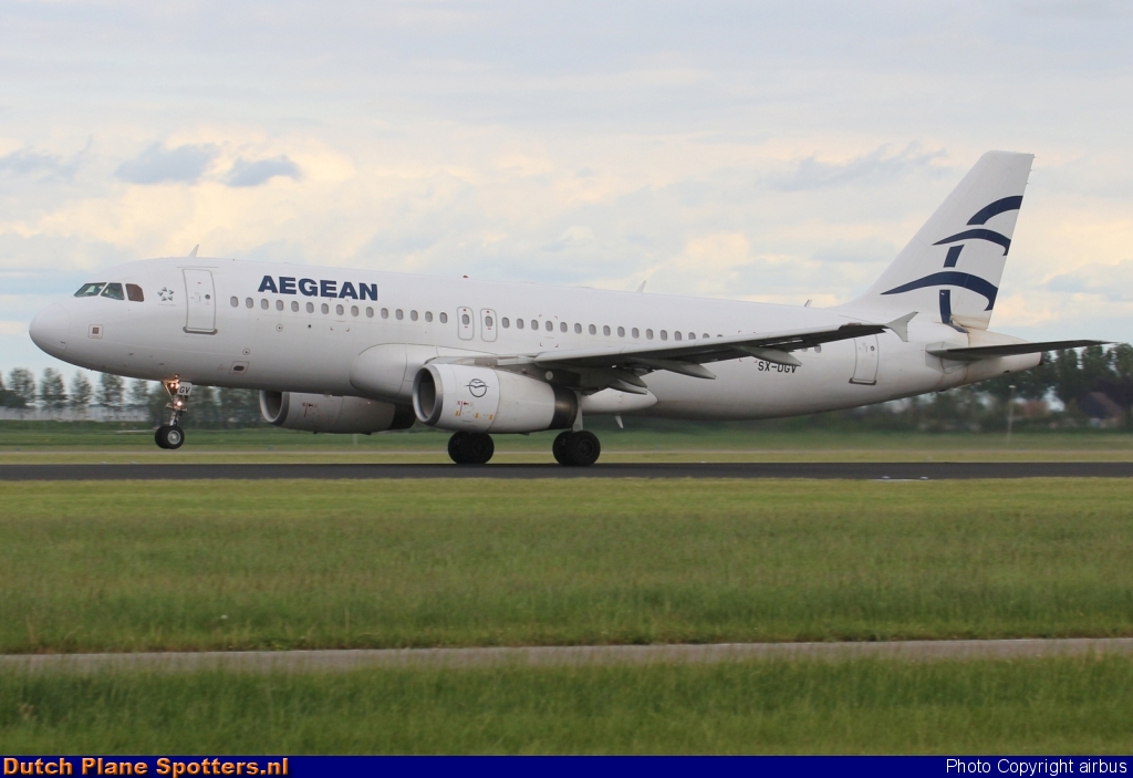 SX-DGV Airbus A320 Aegean Airlines by airbus